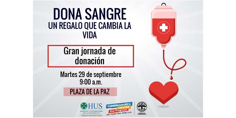 Jornada de vacunación contra la influenza y donación de sangre en la Gobernación de Cundinamarca




