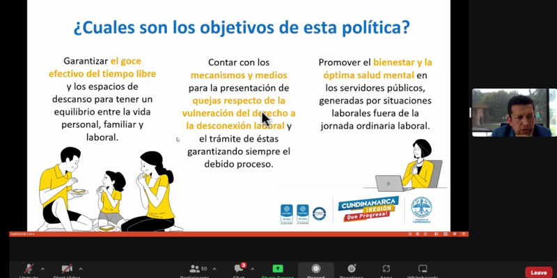 La Gobernación trabaja para garantizar el cumplimiento de la desconexión laboral de sus servidores
