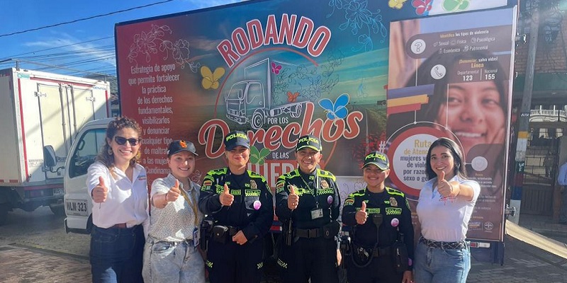 Avanza “Rodando por los derechos de las mujeres de Cundinamarca”

