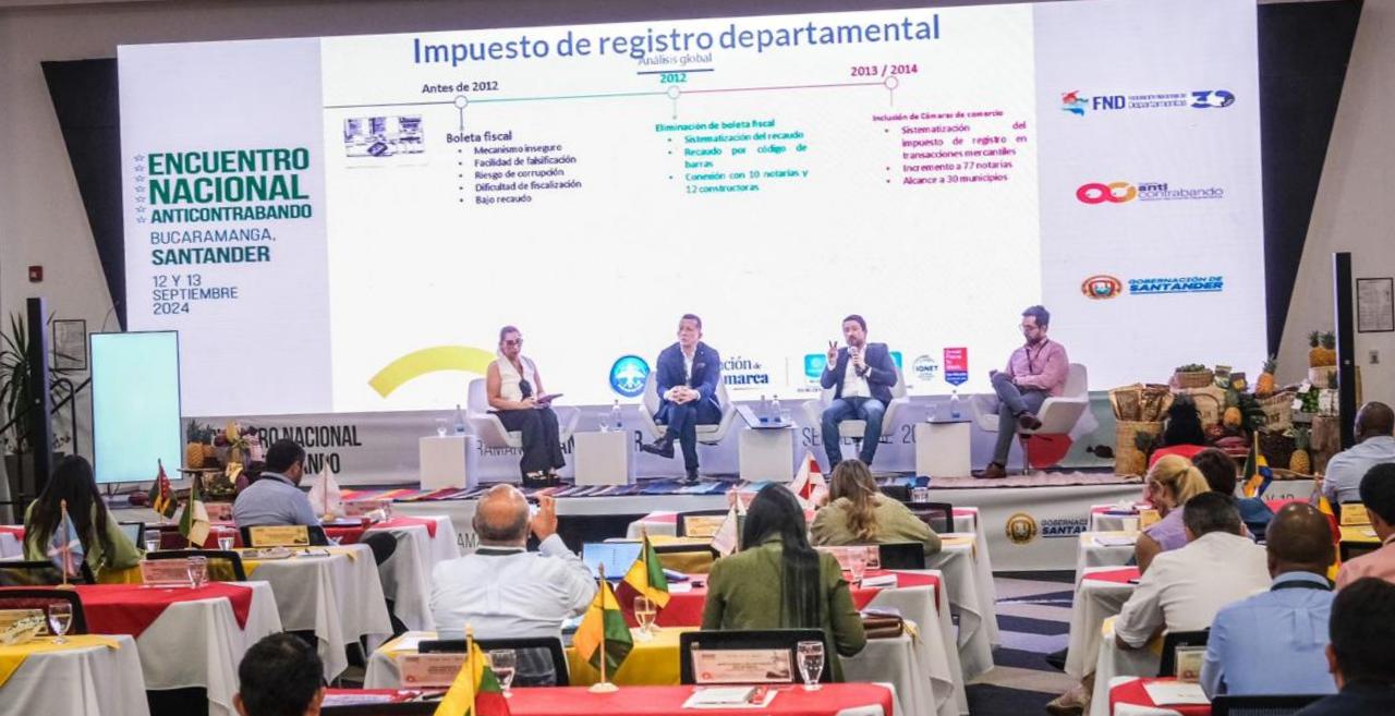 Cundinamarca fue protagonista en el Encuentro Nacional Anticontrabando 

