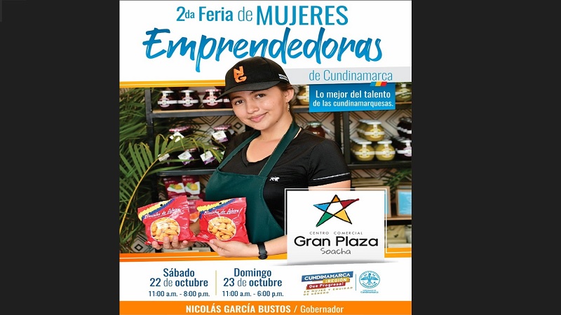 Imagen: 2da. Feria de Mujeres Emprendedoras de Cundinamarca