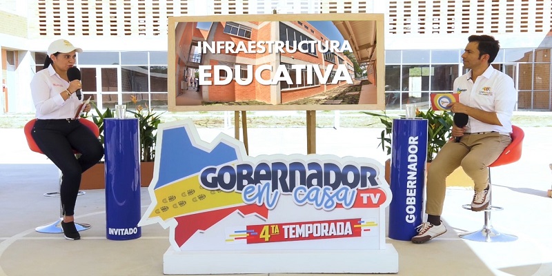 Gobernador en Casa TV aborda este domingo el legado de la infraestructura educativa