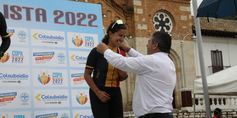 Sesquilé acogió la válida de ciclismo de ruta de la Copa Gobernación 2022

