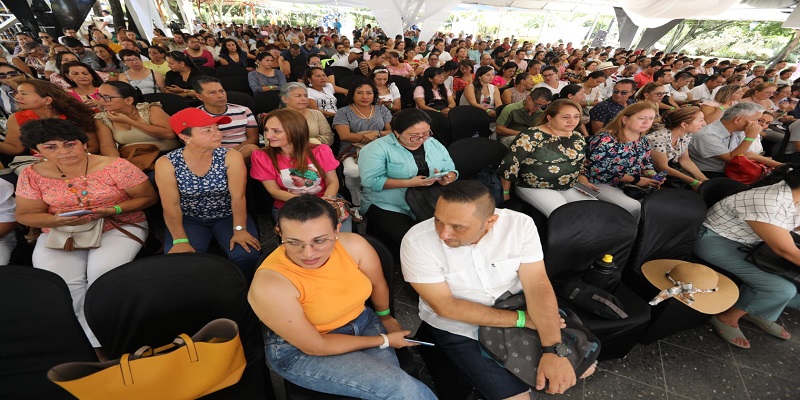 Maestros de Cundinamarca, héroes que transforman territorios, celebraron su día