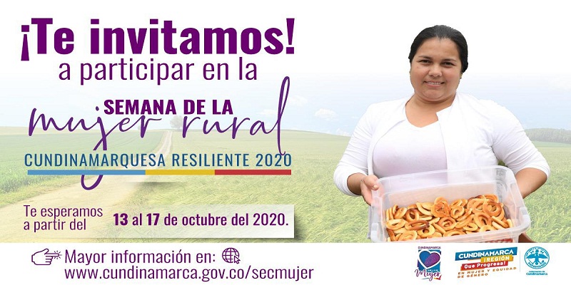 Semana de la Mujer Rural Cundinamarquesa Resiliente 2020