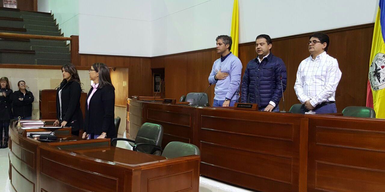 Asamblea de Cundinamarca instala tercer periodo de sesiones ordinarias