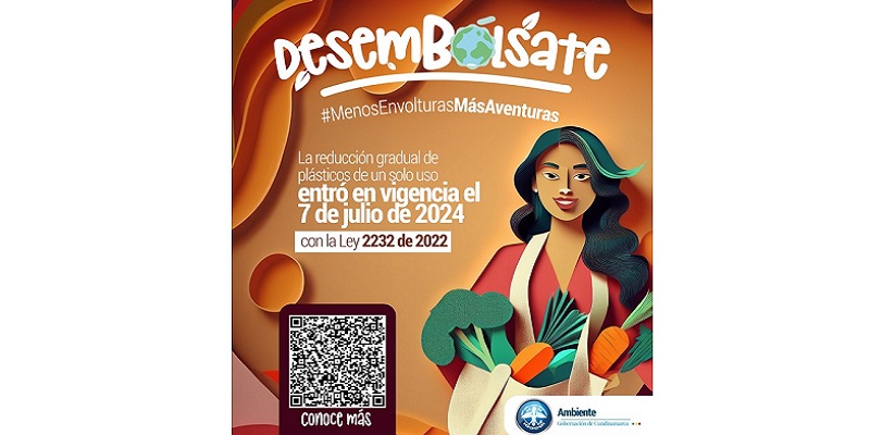 ‘Desembólsate’, campaña  de Cundinamarca para decirle adiós a los plásticos de un solo uso

