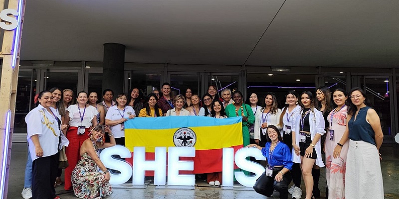 22 mujeres cundinamarquesas dejaron en alto el nombre del departamento en el She Is Global Forum

