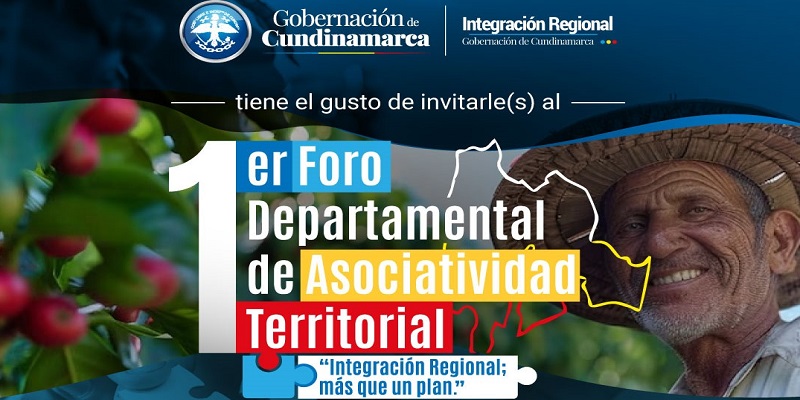 La asociatividad territorial, es más que un plan en Cundinamarca

